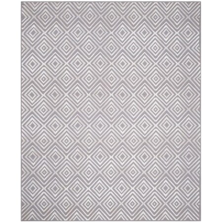 Safavieh Kilim Hand Woven Flat Weave Rectangle Rug- Grey- 5 x 8 ft. KLM627A-5